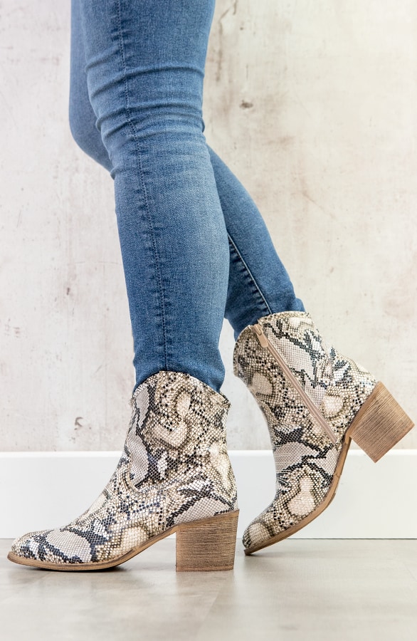 Cowboy Boots Schlangenprint, Shoparchiv, Foto 2