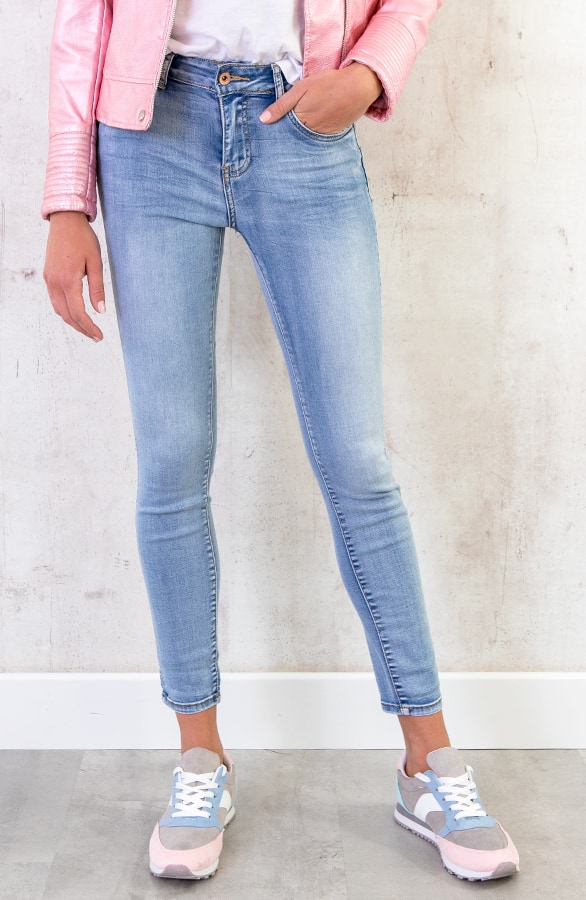 Skinny Jeans Lichtblauw – shoparchief, foto 7