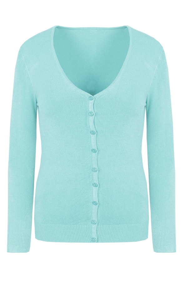 Basic Cardigan Mintgrün, Shoparchiv