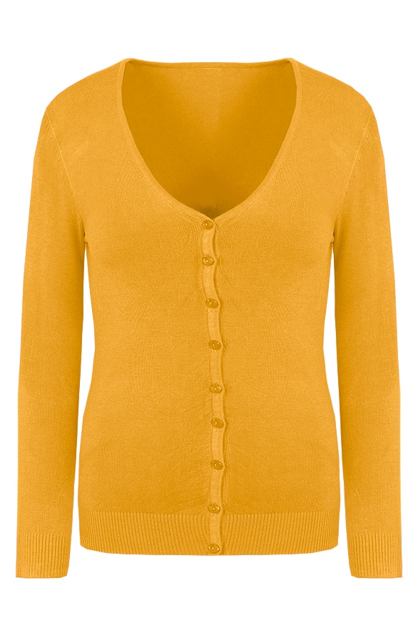 Basic Vest Okergeel – shoparchief