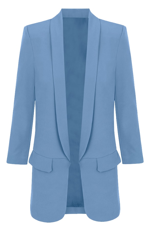 Boyfriend Blazer Jeansblauw – shoparchief