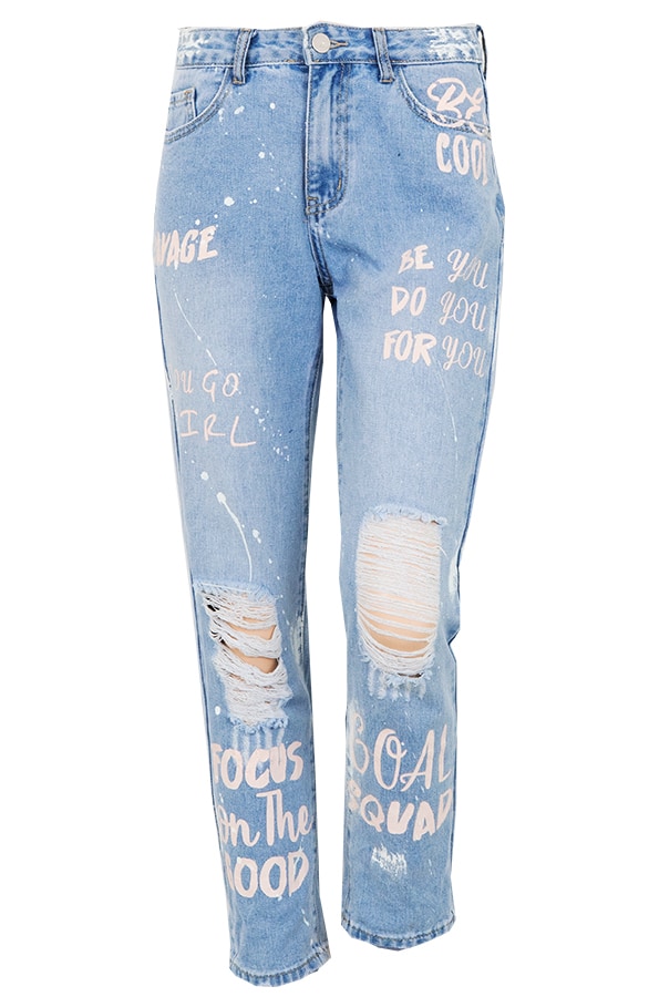 Boyfriend Jeans Graffiti, Shoparchiv