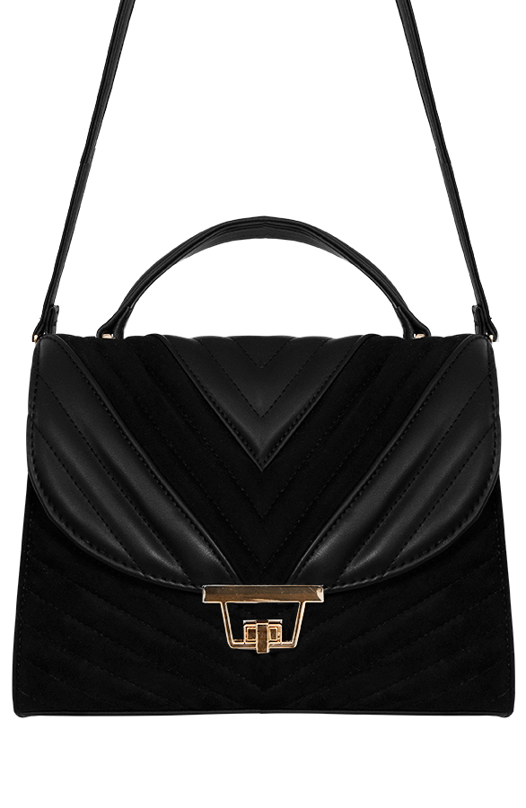 Handtas Leer Zwart – shoparchief