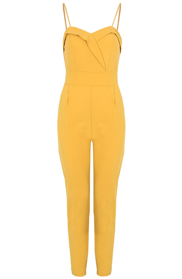 Jumpsuit Dames Okergeel – shoparchief, foto 5