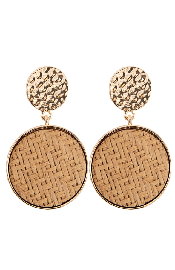 Oorbellen Met Riet – shoparchief