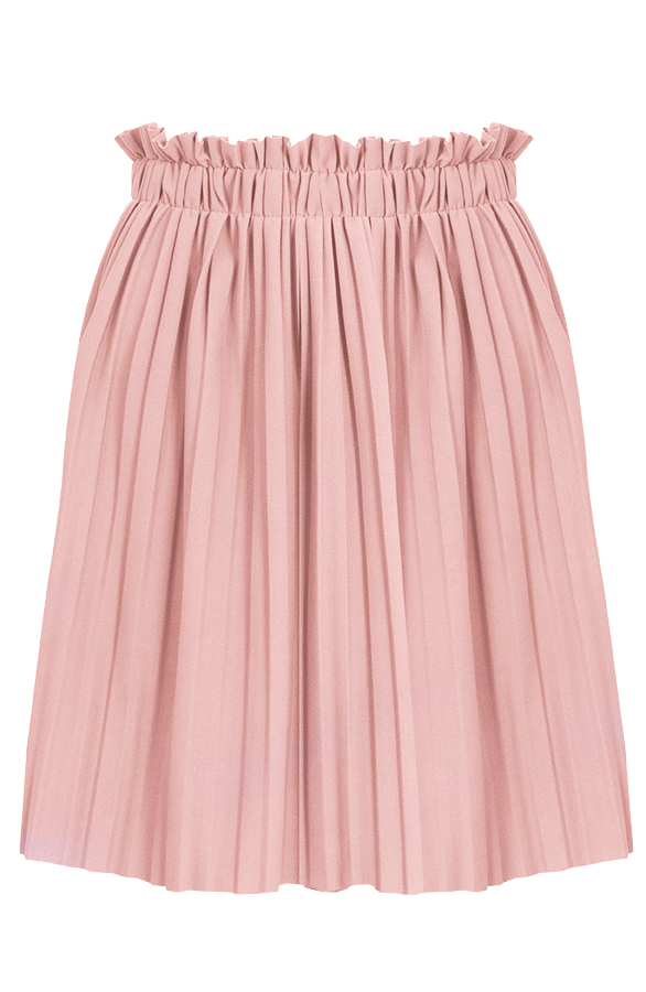 Plisse Rok Pastel Roze – shoparchief