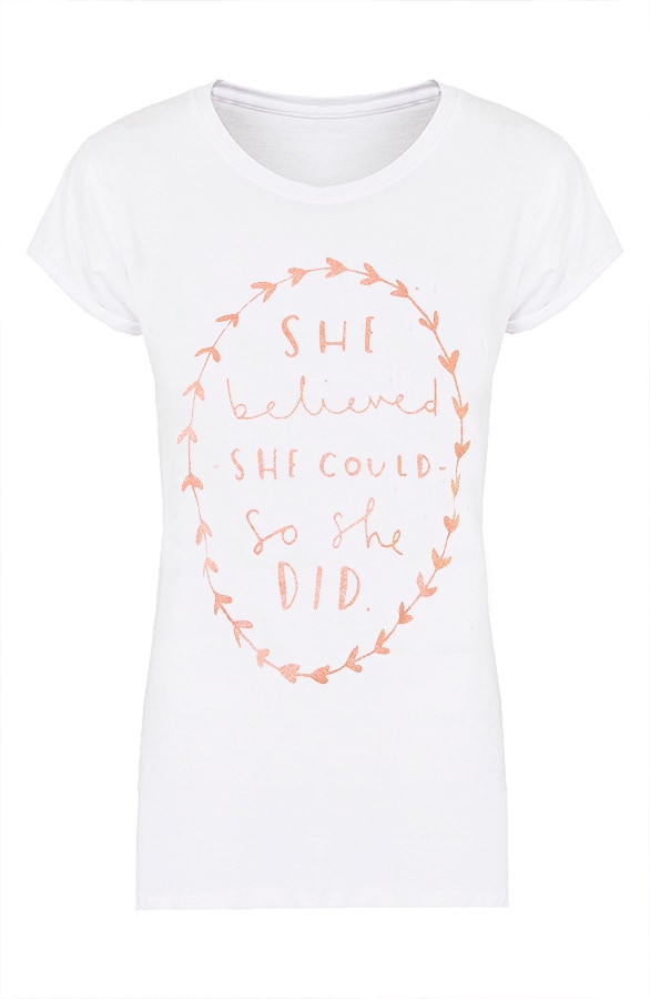She Believed Top Lachs, Shoparchiv
