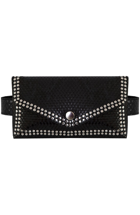 Bumbag Studs Zwart – shoparchief