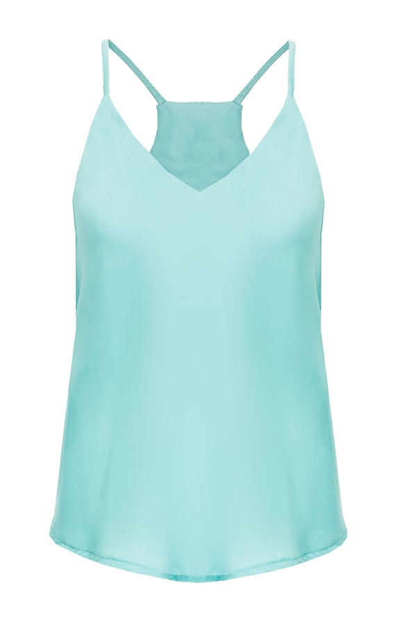 Spaghetti Top Mintgroen – shoparchief