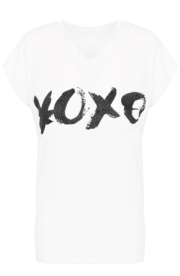 XOXO top zwart – shoparchief