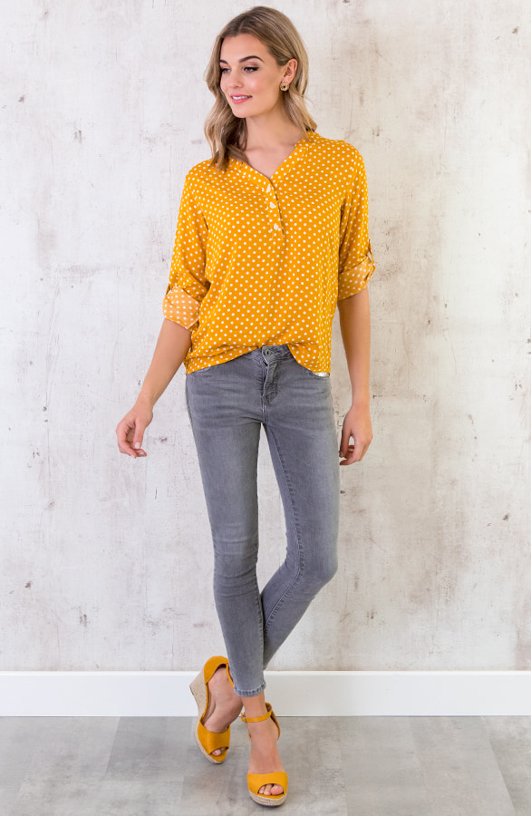 Sleehakken Suede Okergeel – shoparchief, foto 6