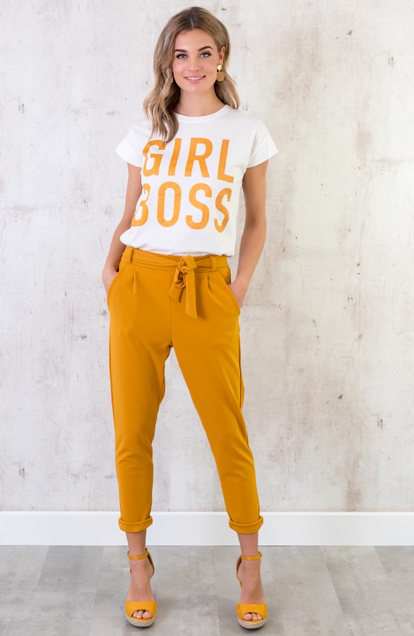 Top Girl Boss Okergeel – shoparchief, foto 5