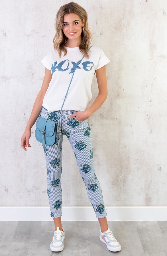 Schoudertas Jeansblauw – shoparchief, foto 3