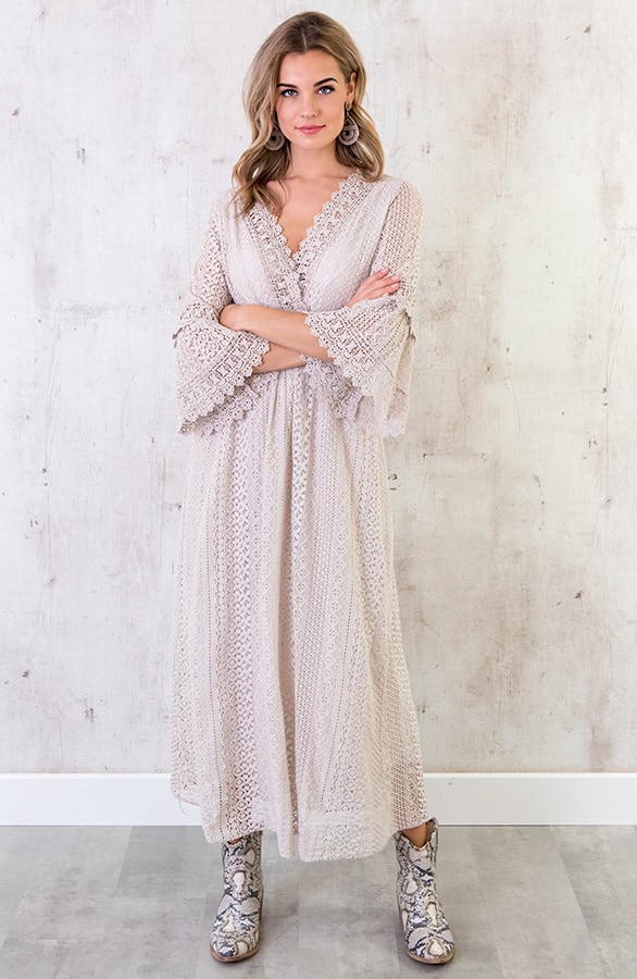 Jurk Met Kant Lang – shoparchief, foto 5