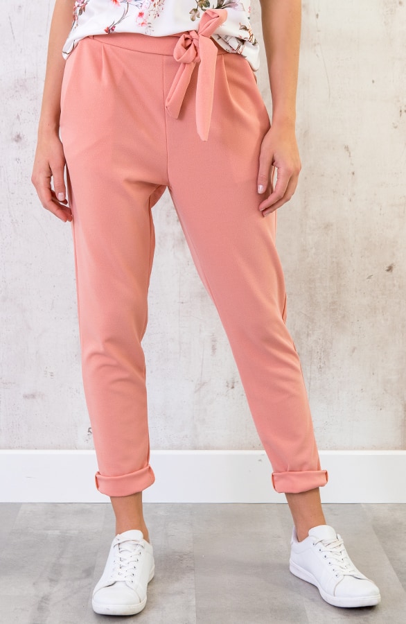 Strik Broek Basic Zalmroze – shoparchief, foto 2