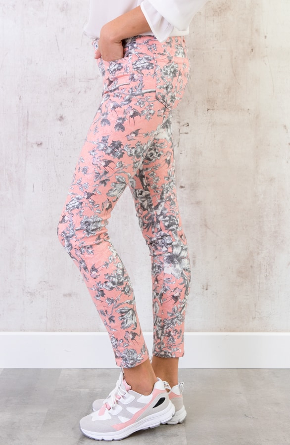 Skinny Jeans Blumen, Shoparchiv, Foto 3