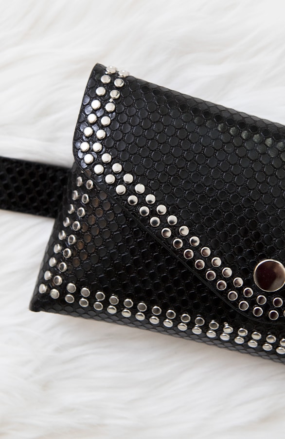 Bumbag Studs Zwart – shoparchief, foto 4