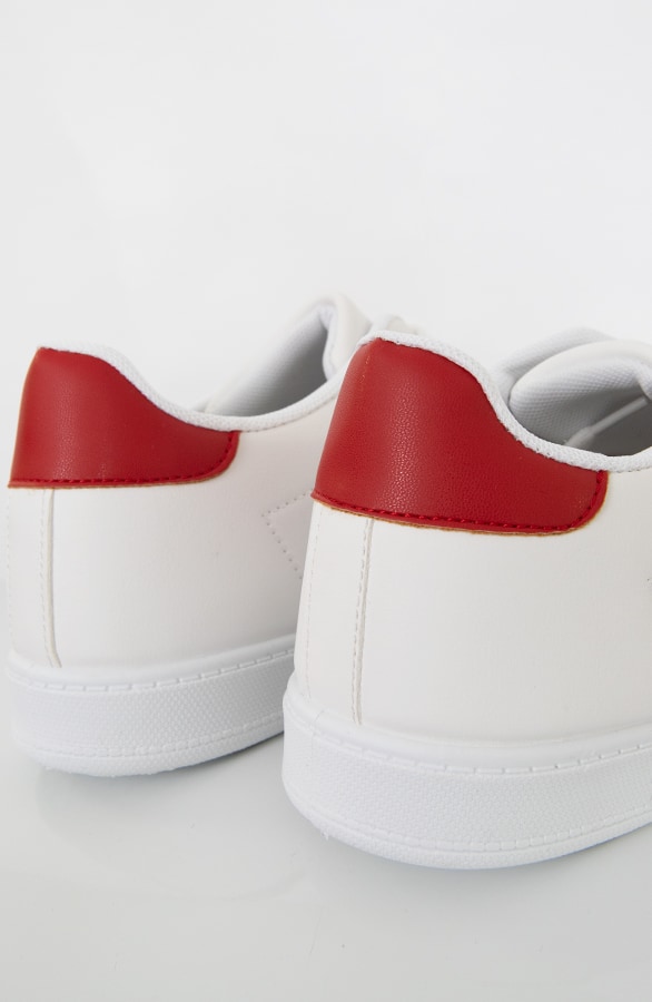 Sneakers Wit Rood – shoparchief, foto 7