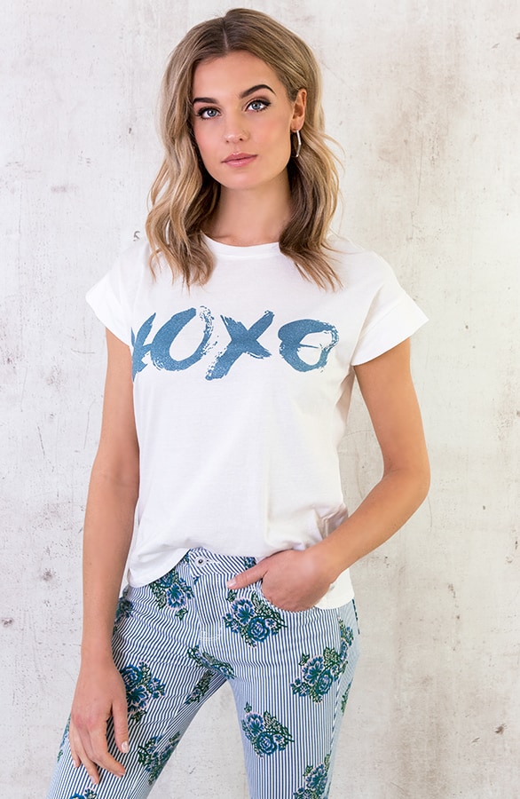 XOXO Top Jeansblauw – shoparchief, foto 2