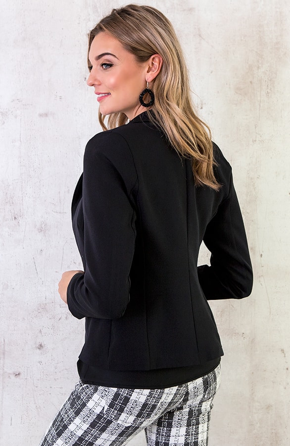 Blazer Zwart – shoparchief, foto 4