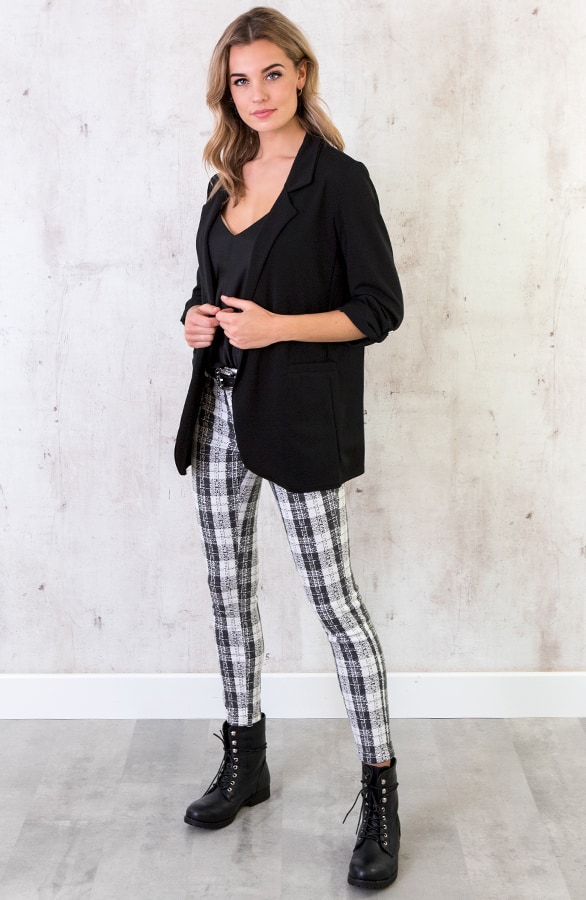 Blazer Dames Zwart – shoparchief, foto 3