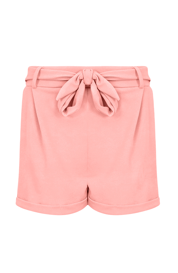 Basic Schleife Shorts Lachsrosa, Shoparchiv