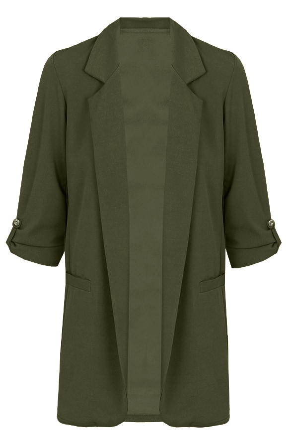 Blazer Dames Legergroen – shoparchief