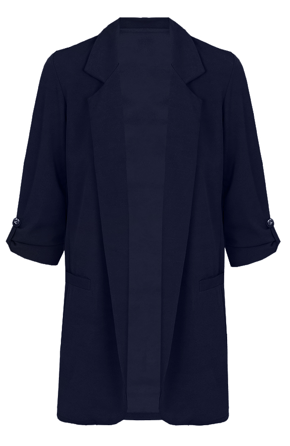Blazer Dames Marineblauw – shoparchief