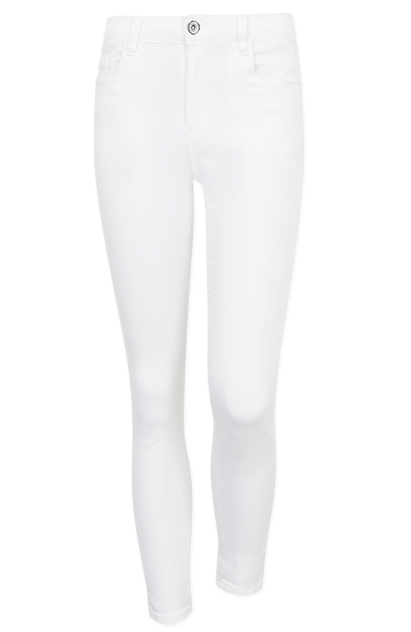 Skinny Spijkerbroek Wit – shoparchief