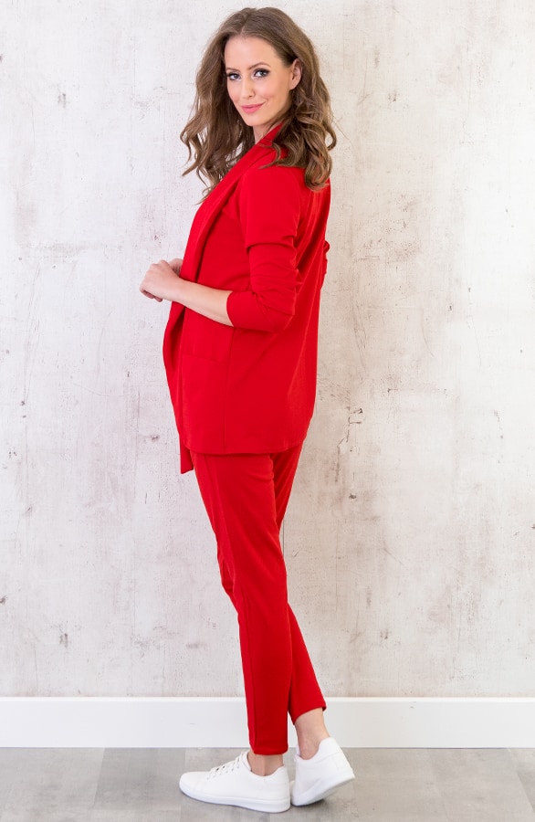 Strik Broek Basic Rood – shoparchief, foto 5