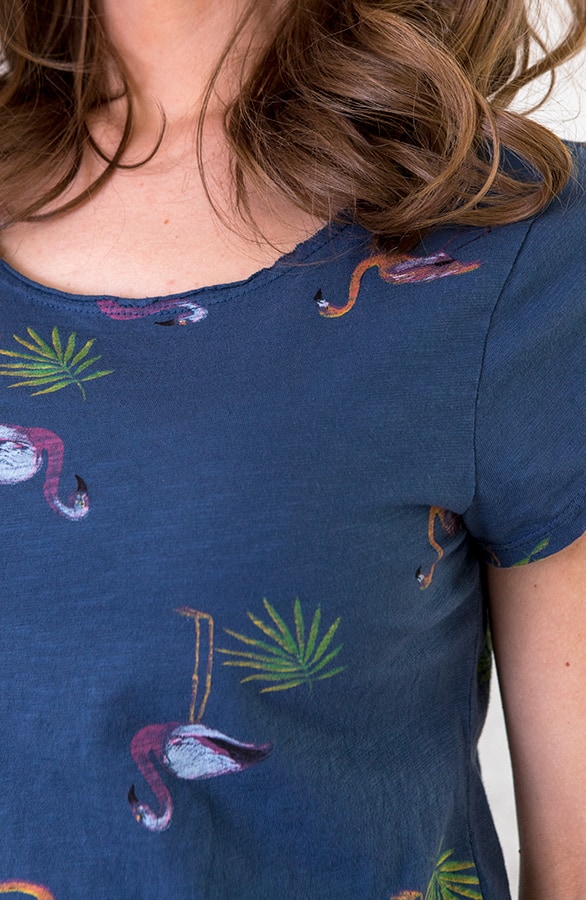 Top Flamingo Marineblauw – shoparchief, foto 6