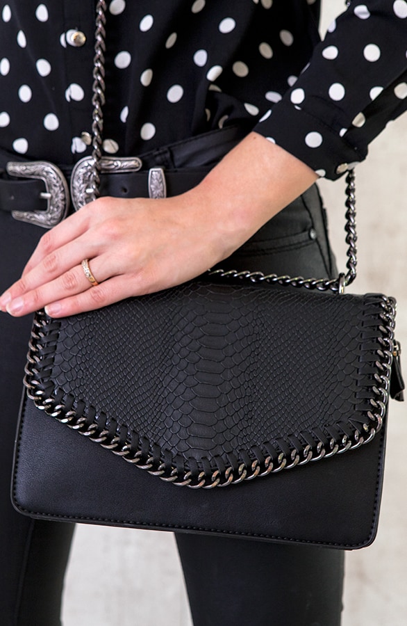 Tas Met Slangenprint – shoparchief, foto 2