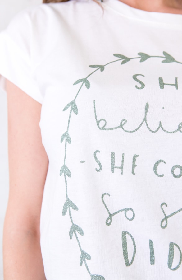 She Believed Top Groen – shoparchief, foto 6