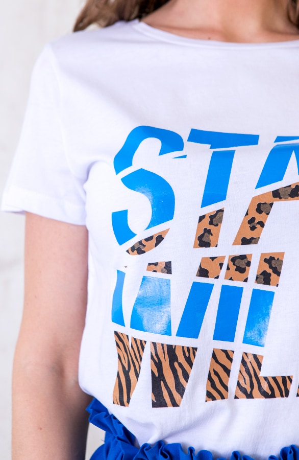 Stay Wild Top Kobalt – shoparchief, foto 5