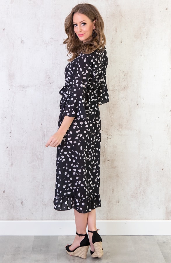 Midi Jurk Panter – shoparchief, foto 3