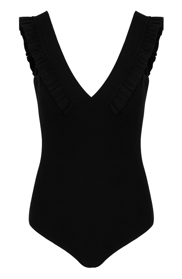 Body Off Shoulder Zwart – shoparchief
