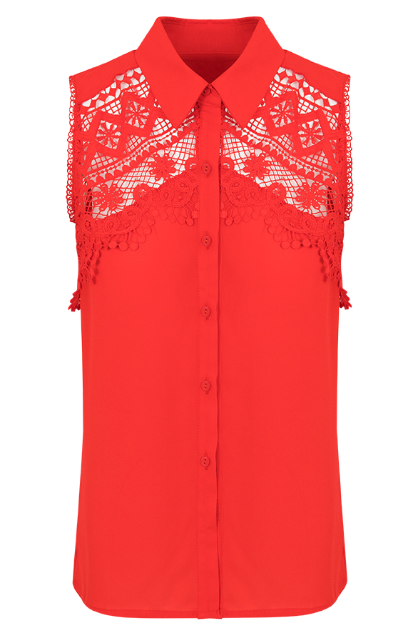 Ibiza Top Kant Rood – shoparchief