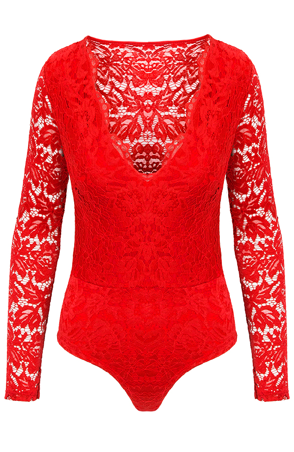 Kanten Body Rood – shoparchief