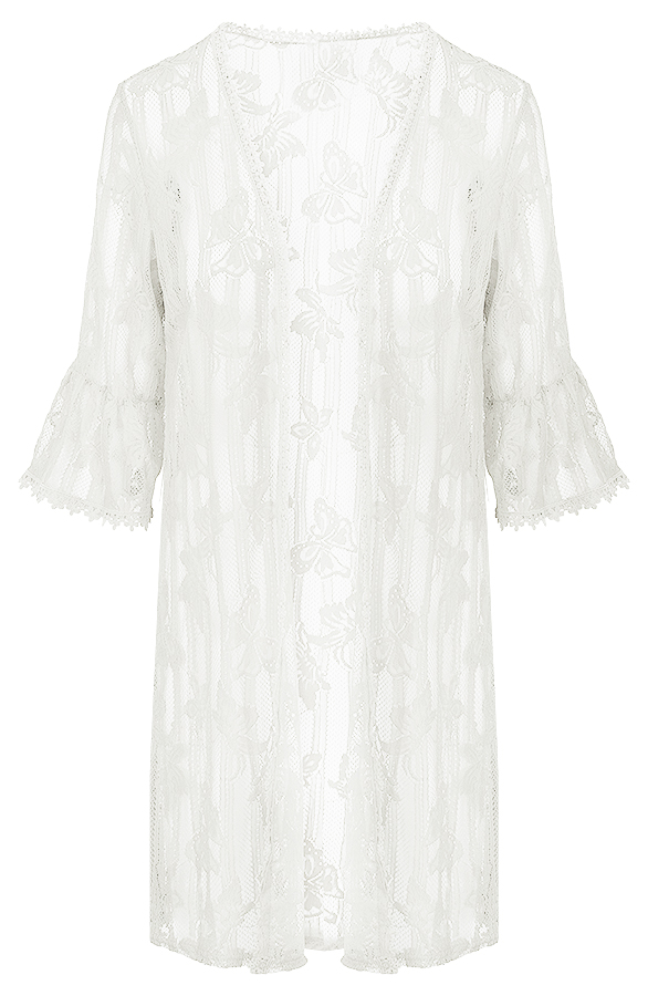 Kanten Vest Wit – shoparchief
