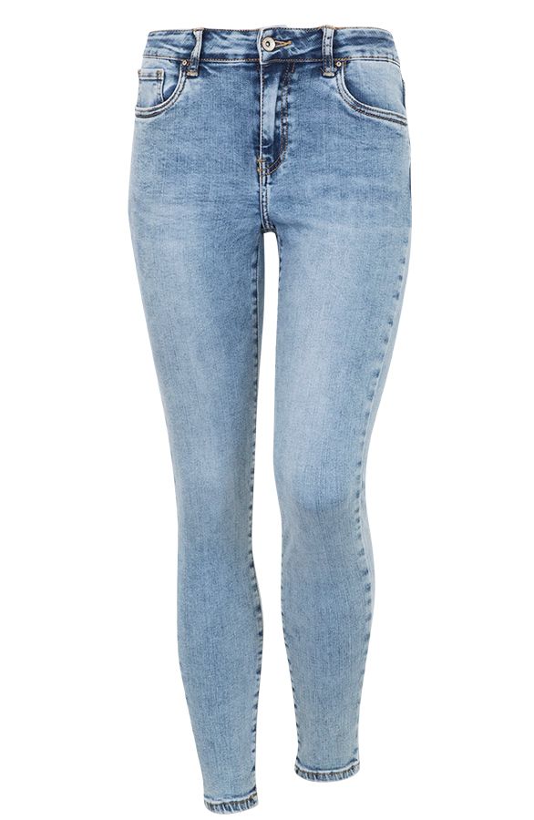 Skinny Spijkerbroek Lichtblauw – shoparchief