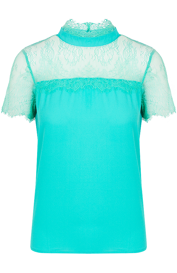 Top Kant Dames Turquoise – shoparchief