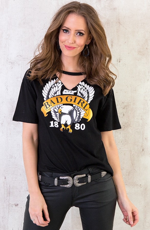 Top Bad Girl Zwart – shoparchief, foto 2