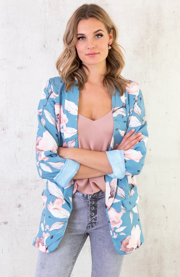 Boyfriend Blazer Bloemen – shoparchief, foto 2