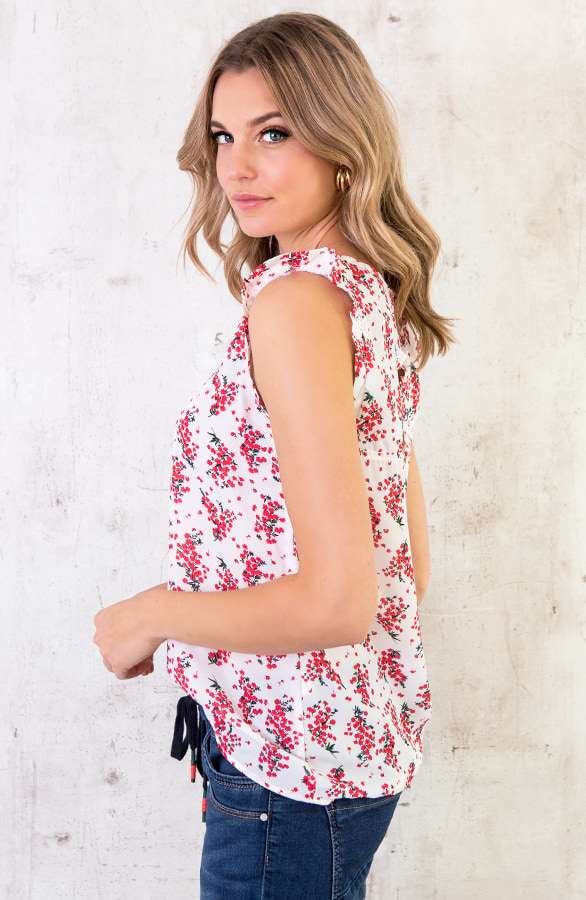 Top Bloemen Creme – shoparchief, foto 4
