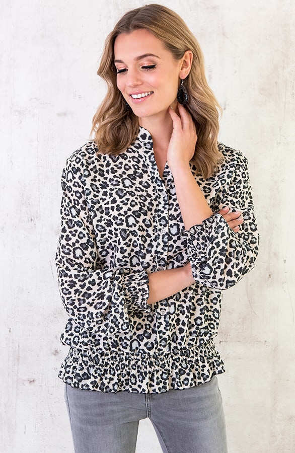 Musthave Panter Blouse Creme – shoparchief, foto 7