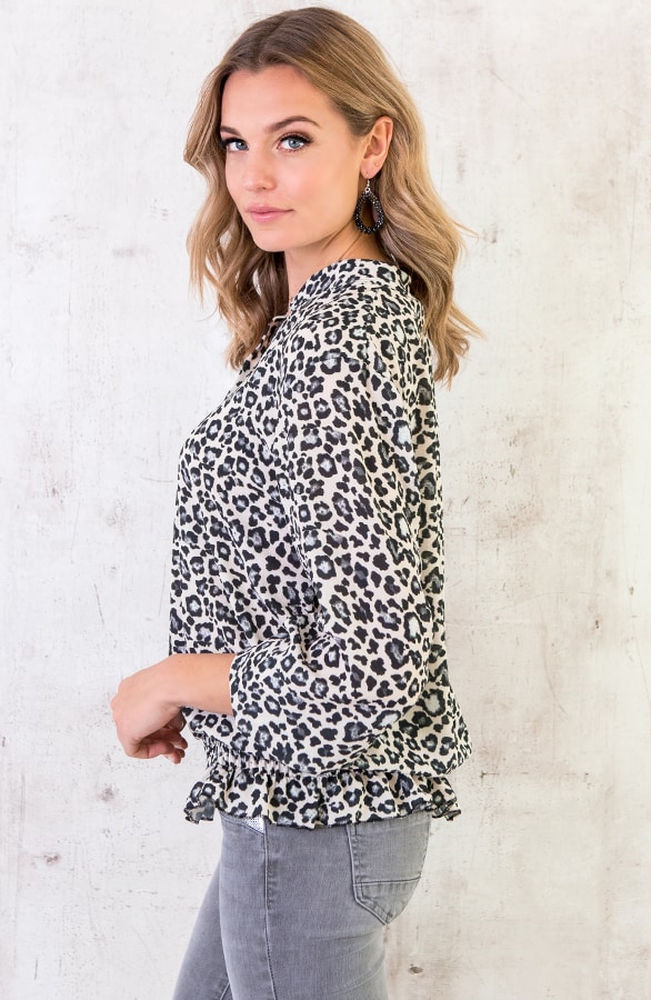 Musthave Panter Blouse Creme – shoparchief, foto 3