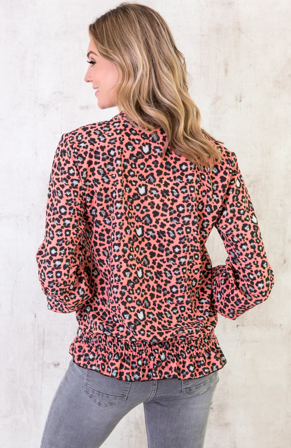 Musthave Panter Blouse Koraal – shoparchief, foto 7