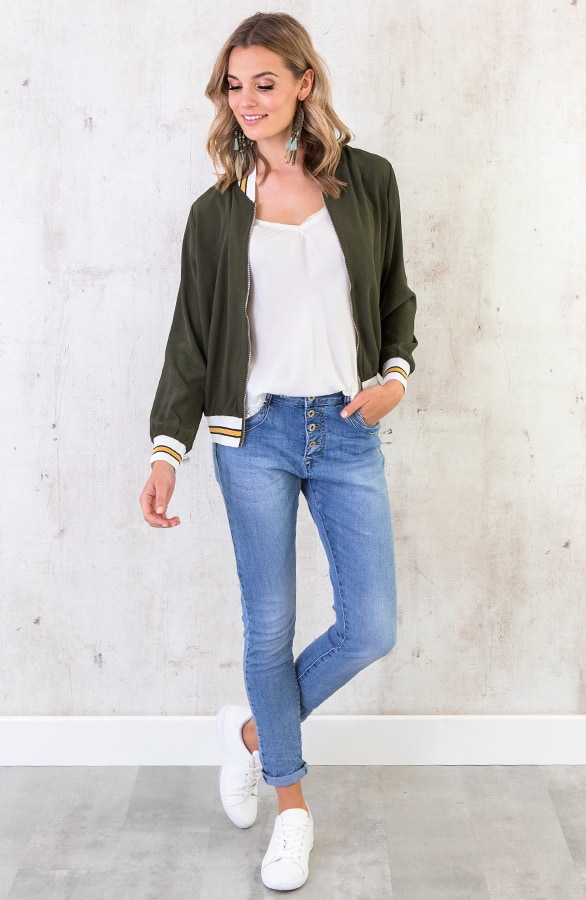 Bomber Jasje Legergroen – shoparchief, foto 4