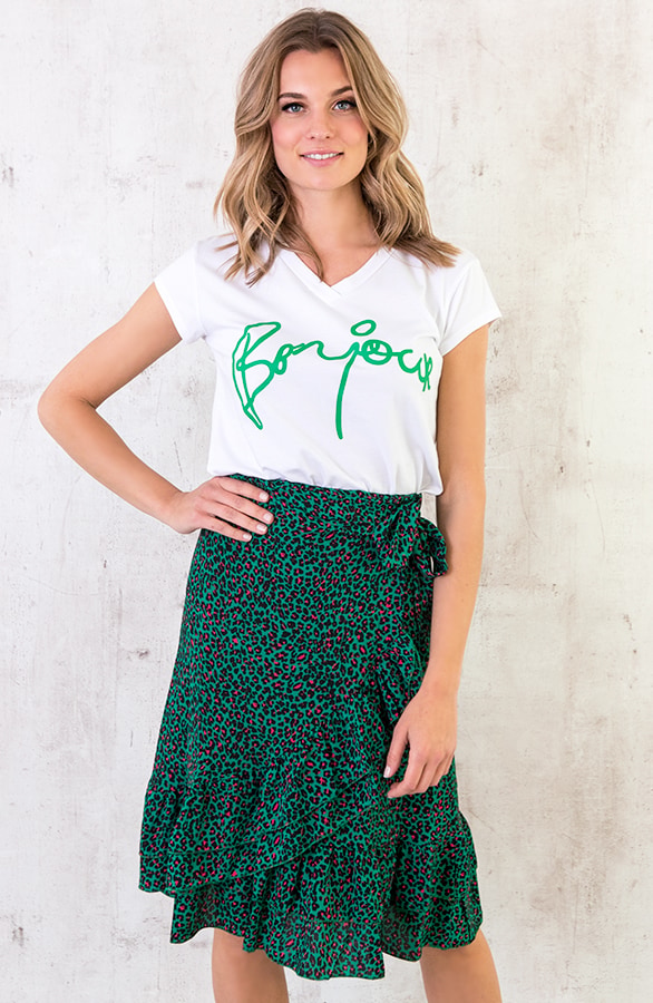Panter Wikkelrok Groen – shoparchief, foto 3