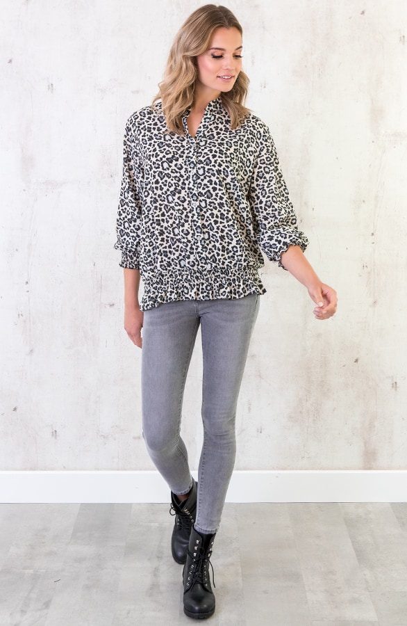 Musthave Panter Blouse Creme – shoparchief, foto 6
